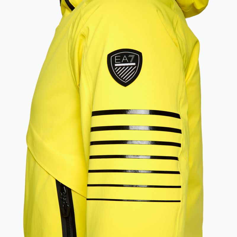 Skijacke Herren EA7 Emporio Armani Ski Kitzbuhel Protectum Logo blazing yellow 6