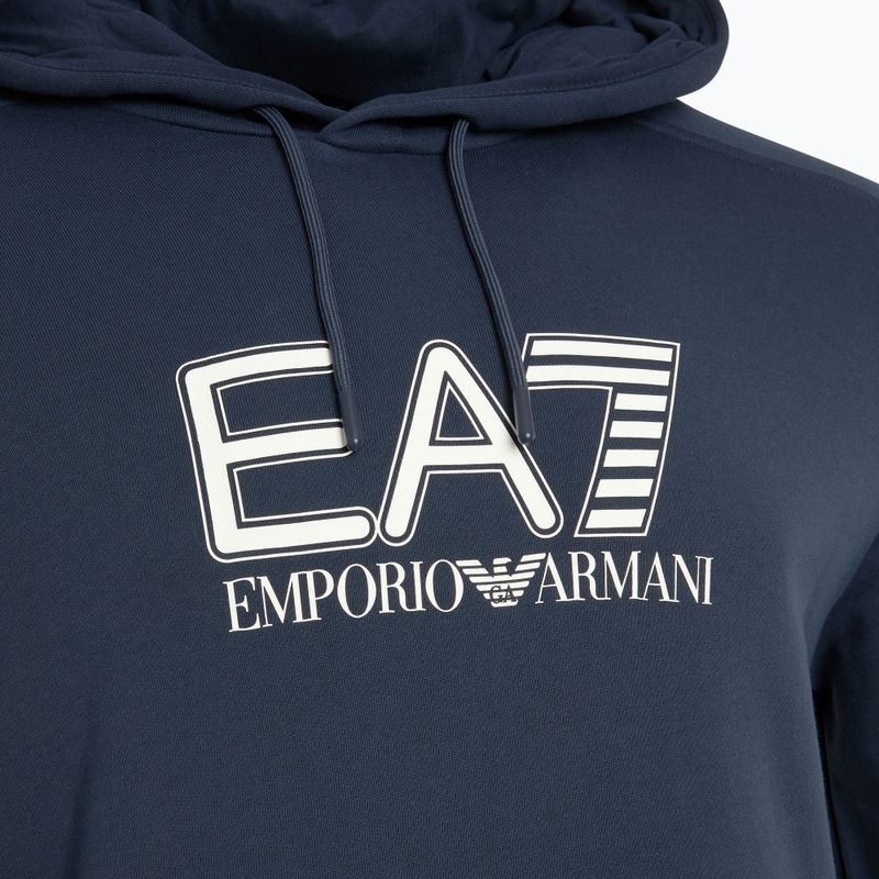 Herren EA7 Emporio Armani Zug Sichtbarkeit Sweatshirt armani blau 3