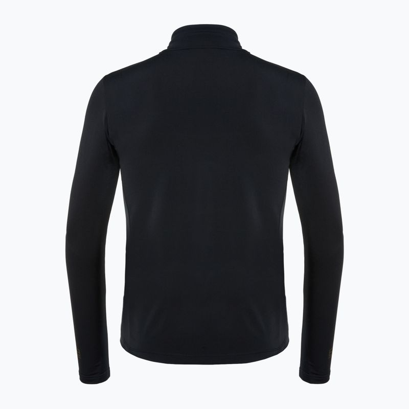 Ski Sweatshirt Hoodie Herren EA7 Emporio Armani Ski Kitzbuhel Powerstretch T-Top black 2