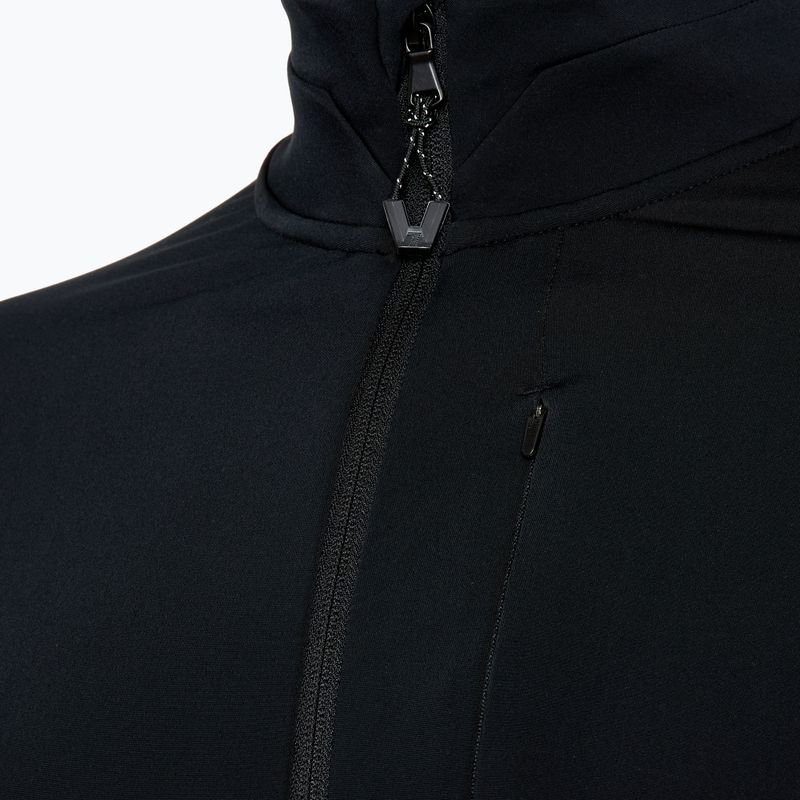 Ski Sweatshirt Hoodie Herren EA7 Emporio Armani Ski Kitzbuhel Powerstretch T-Top black 3