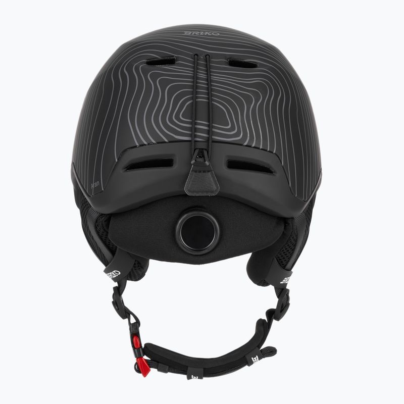 Skihelm Briko Aran matt black/abbey gray 4