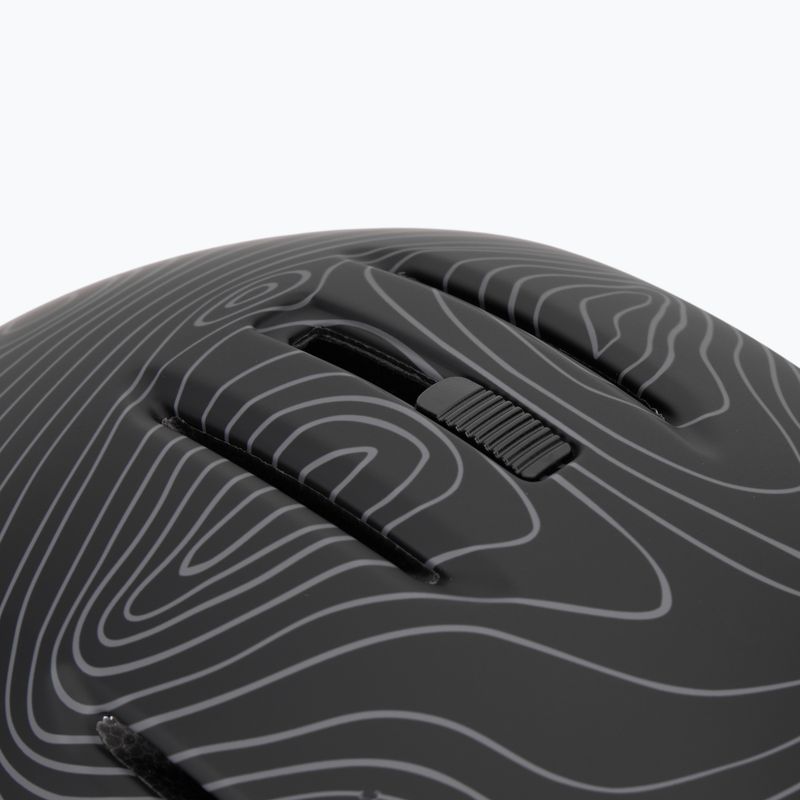 Skihelm Briko Aran matt black/abbey gray 8