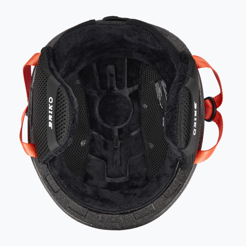 Kinder-Skihelm Briko Makalu Jr shiny lochmara blue/pomegranate red 5