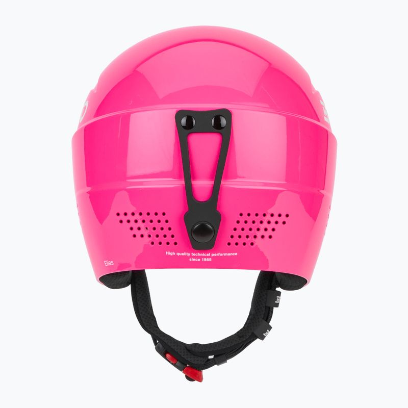 Kinder-Skihelm Briko Elias Jr shiny neon pink 4