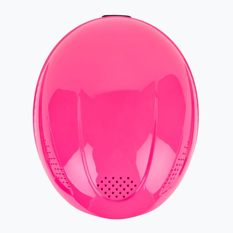 Kinder-Skihelm Briko Elias Jr shiny neon pink 6