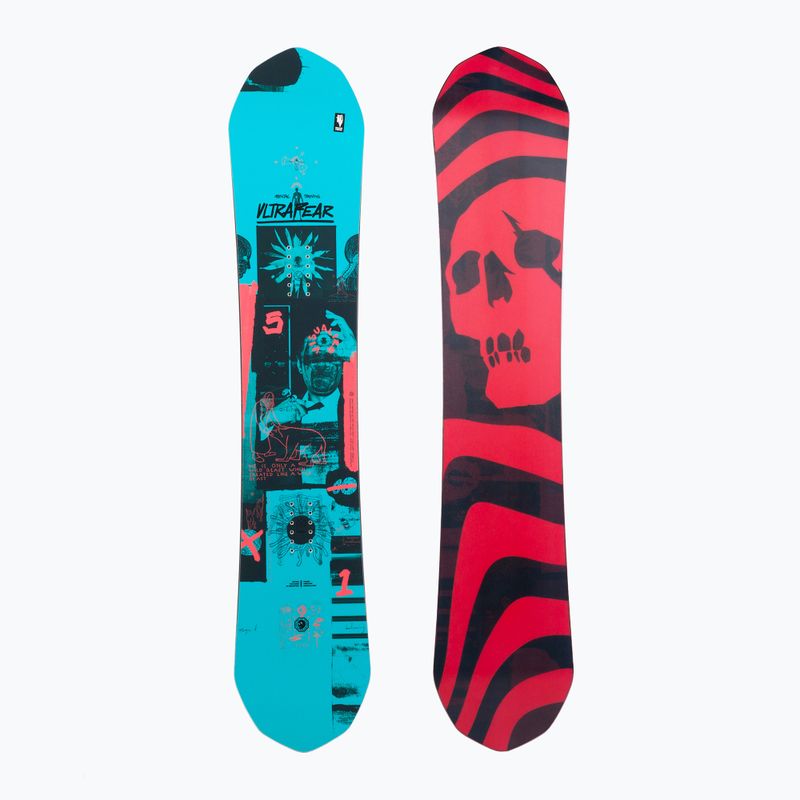 Herren Snowboard CAPiTA Ultrafear blau-rot 1211128