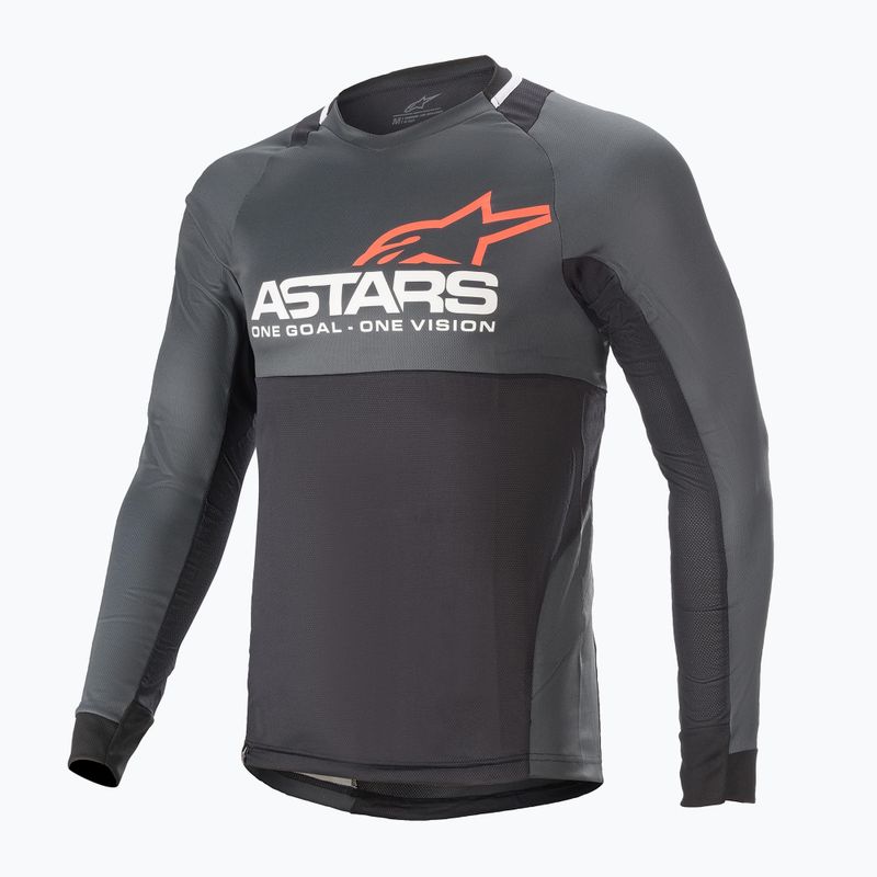 Alpinestars Herren Radtrikot Drop 8.0 LS Jersey schwarz 1766921/1793