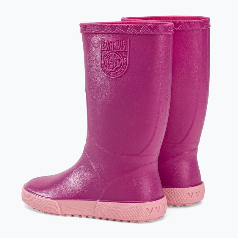 BOATILUS Nautic Youth Kinder Gummistiefel rosa BO-NAUTIC-VAR.02-YOUTH 3