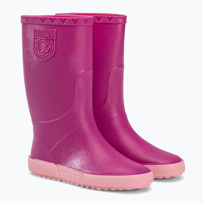 BOATILUS Nautic Youth Kinder Gummistiefel rosa BO-NAUTIC-VAR.02-YOUTH 4