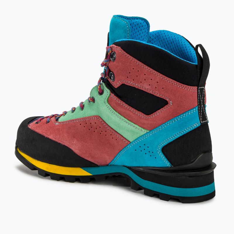 Trekkingschuhe Damen Lomer Badia High Mtx turquoise/begon 3