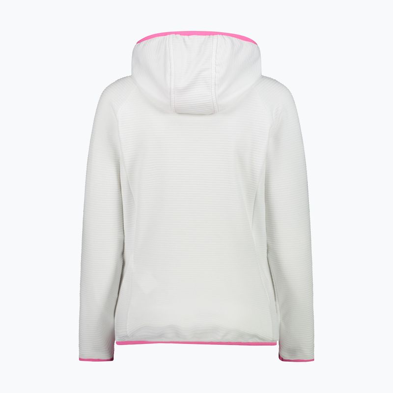 CMP Damen-Fleece-Sweatshirt weiß 32G5906/A001 3