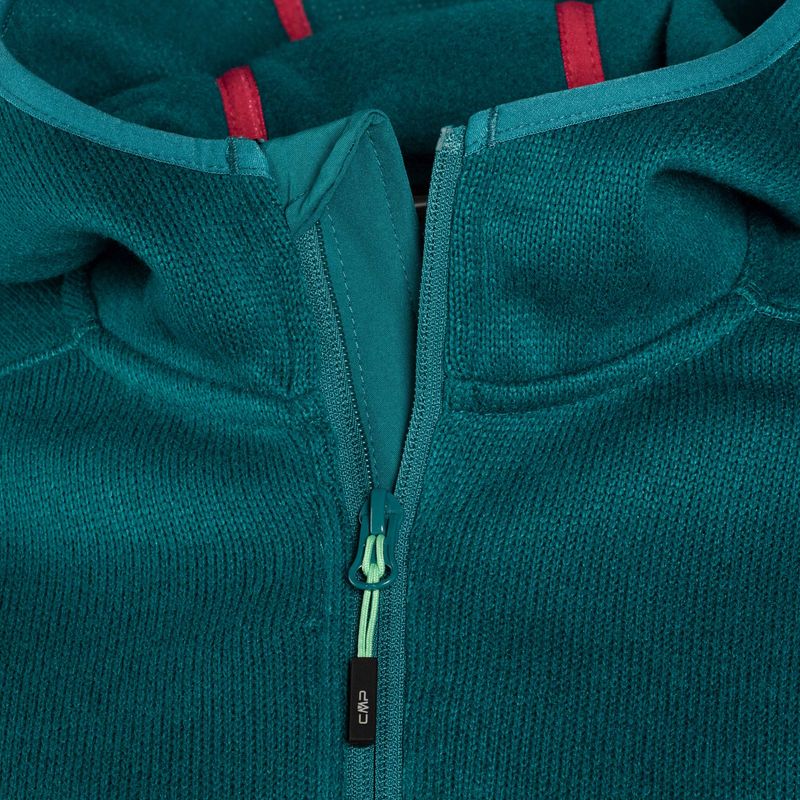 CMP Damen Fleece-Sweatshirt grün 3H19826/12EG 4