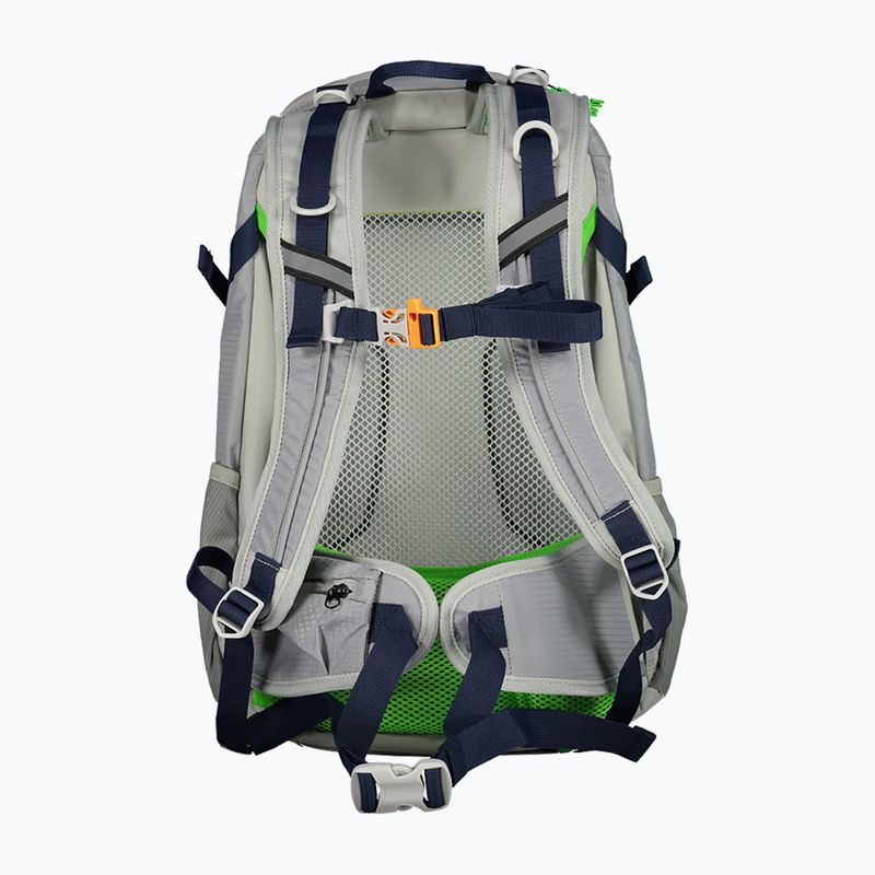 Herren-Trekking-Rucksack CMP Katana 22 l grau / grün fluo 2