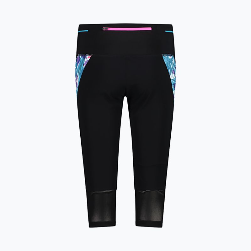 CMP 3/4-Trekkinghose für Damen schwarz 32C6296/U901