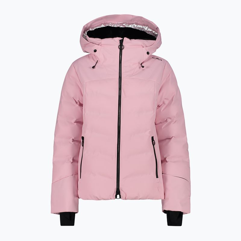Daunenjacke Damen CMP Fix Hood rosa 32W266 10