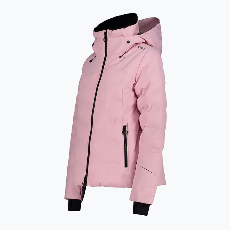 Daunenjacke Damen CMP Fix Hood rosa 32W266 7