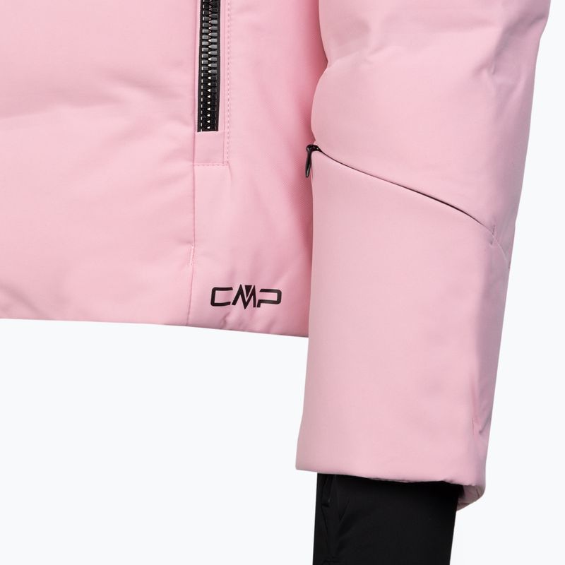 Daunenjacke Damen CMP Fix Hood rosa 32W266 3