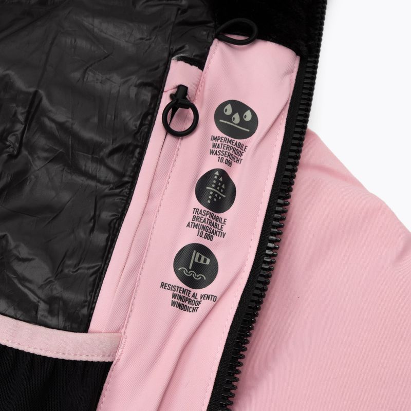 Daunenjacke Damen CMP Fix Hood rosa 32W266 4
