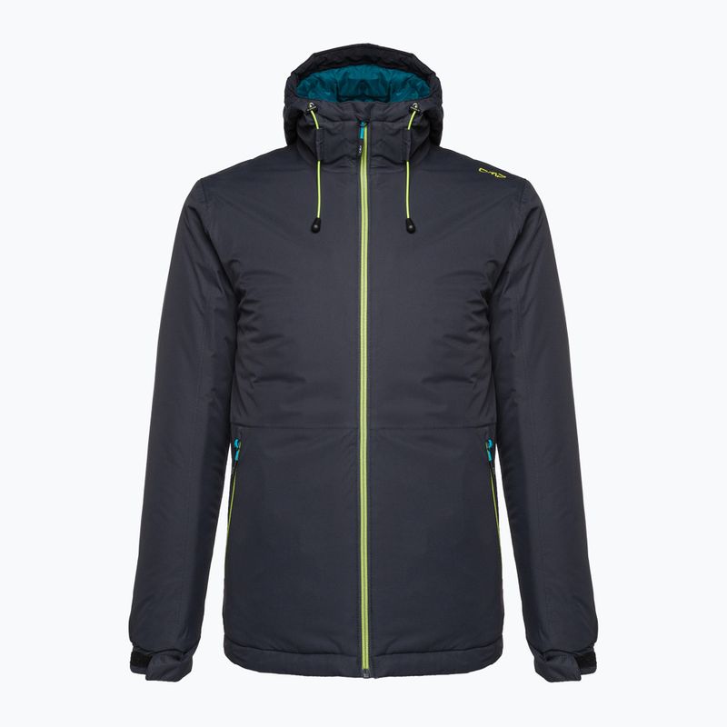 Hybridjacke Herren CMP Fix Hood dunkelgrau 32Z1847/U423
