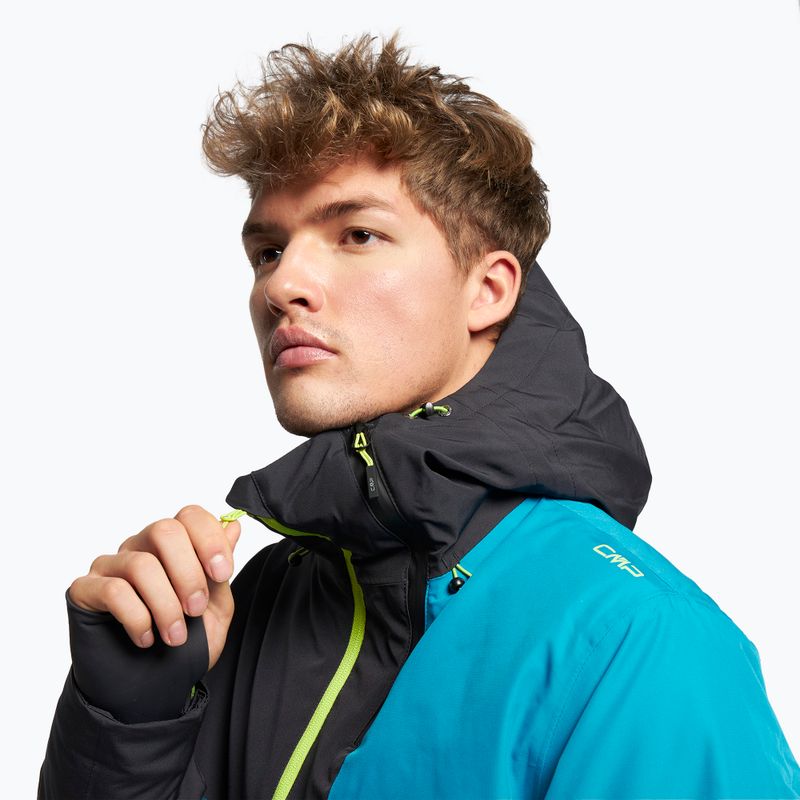 Herren CMP Skitjacke grün 32Z3007 6