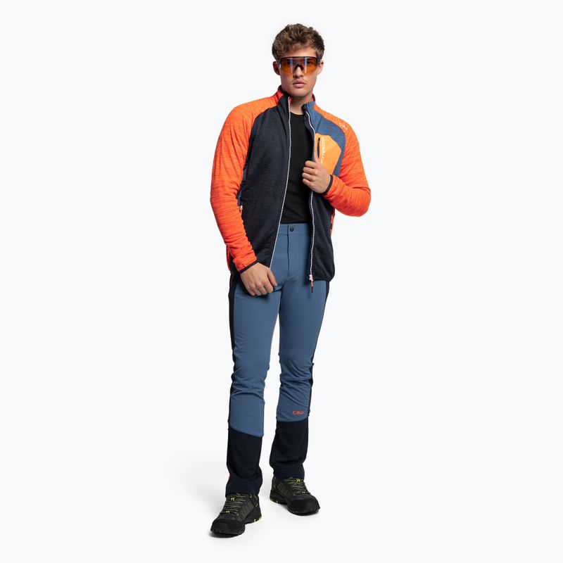 CMP Herren Skitjacke 32G2857 orange und marineblau 32G2857/N950 2