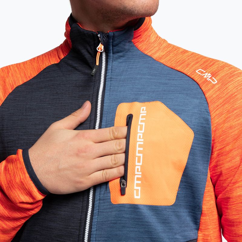 CMP Herren Skitjacke 32G2857 orange und marineblau 32G2857/N950 5