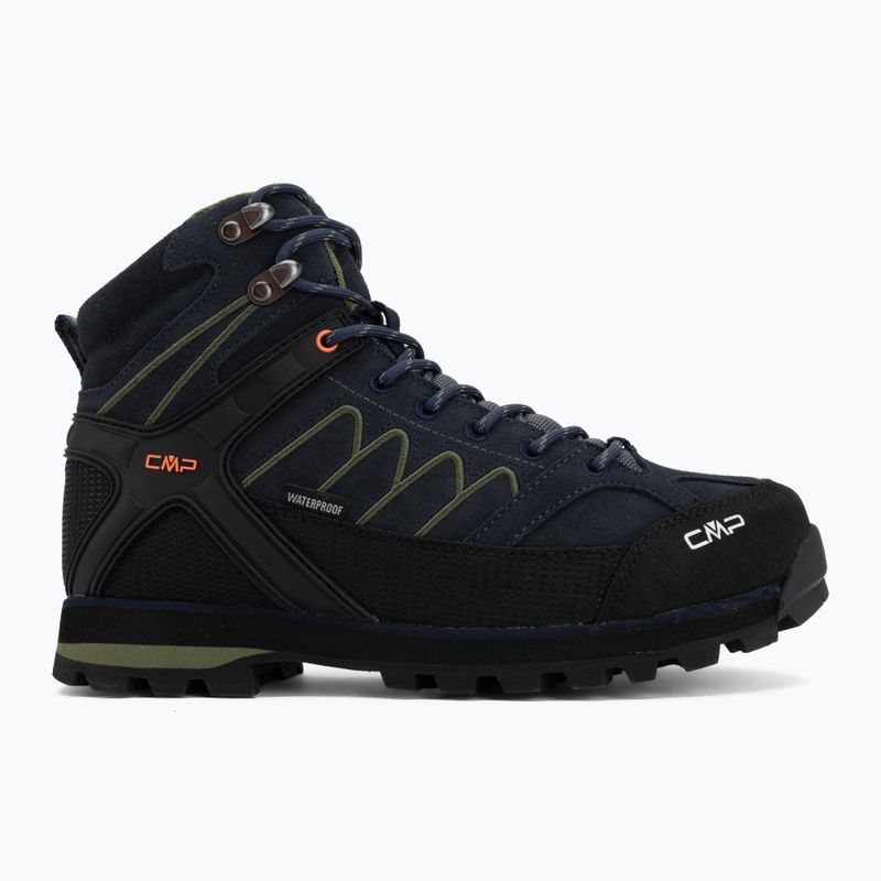 Herren-Trekkingstiefel CMP Moon Mid Wp b.blue/torba 2