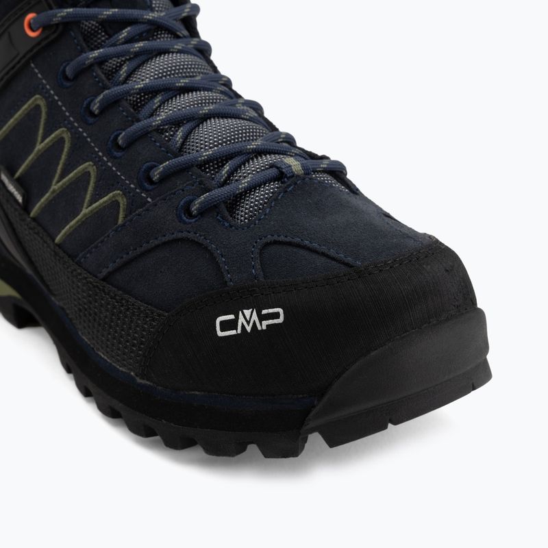 Herren-Trekkingstiefel CMP Moon Mid Wp b.blue/torba 7