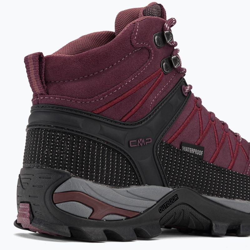 Damen-Trekkingschuhe CMP Rigel Mid Wp prugna 8