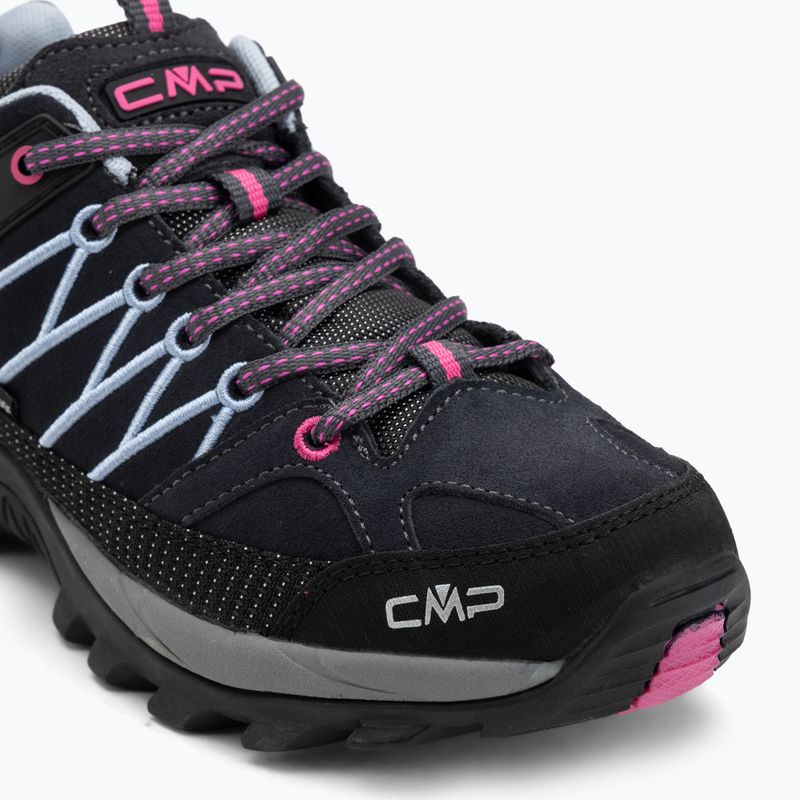 Trekkingschuhe Damen CMP Rigel Low Wp titanio/skyway 7