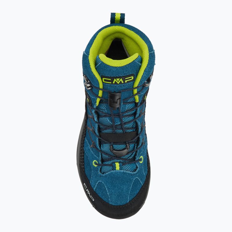 CMP Rigel Mid Wp deep lake/acido Kinder-Trekkingstiefel 5