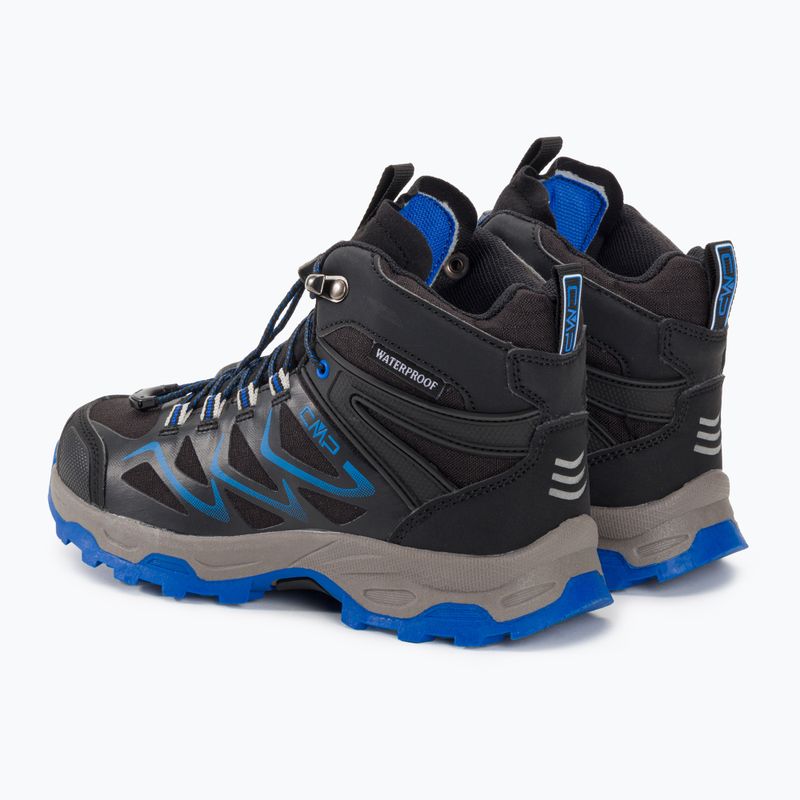 CMP Byne Mid Wp nero/royal Kinder-Trekkingstiefel 3