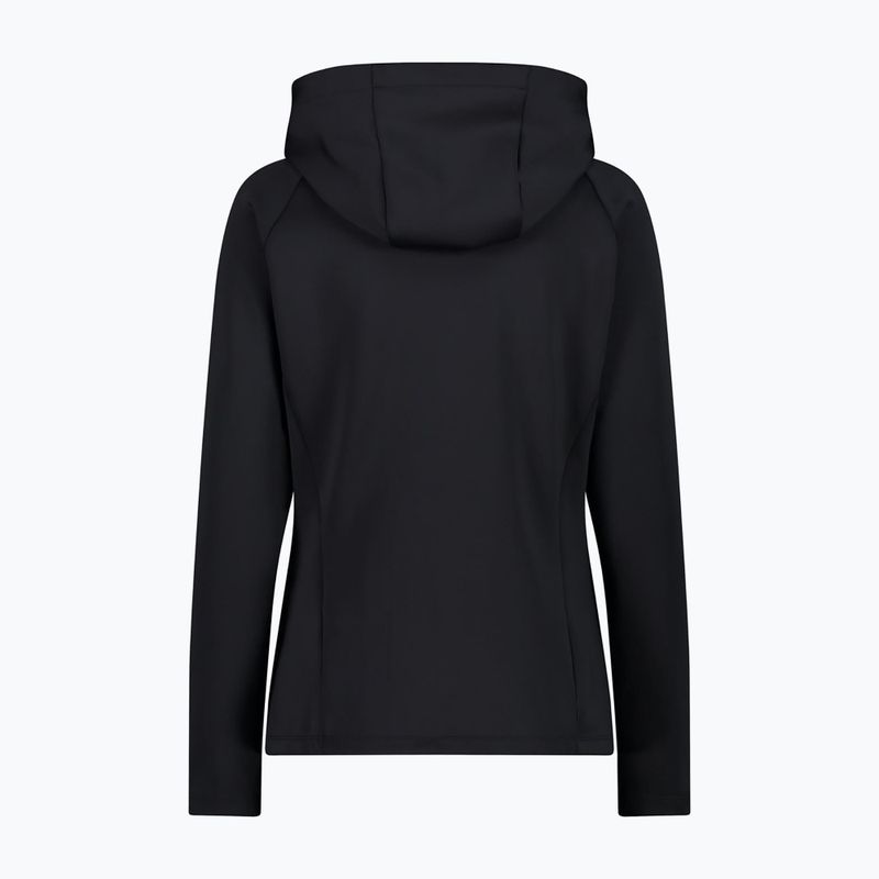 Damen Sweatshirt Hoodie Pullover CMP 32C8386 nero 2