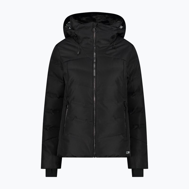 Daunenjacke Damen CMP Fix Hood schwarz 32W266 8