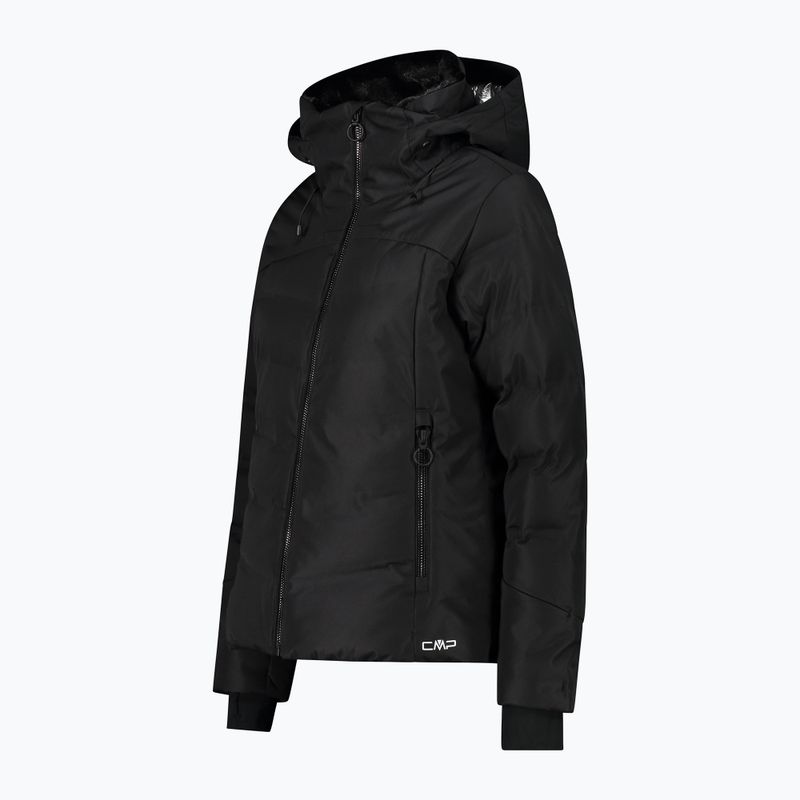 Daunenjacke Damen CMP Fix Hood schwarz 32W266 9