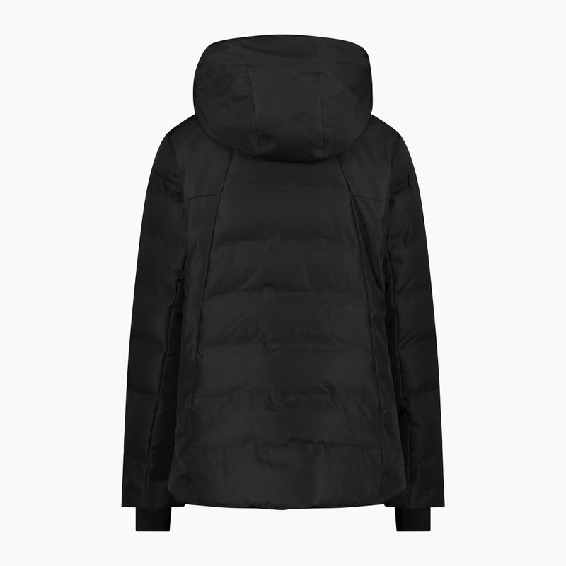 Daunenjacke Damen CMP Fix Hood schwarz 32W266 10