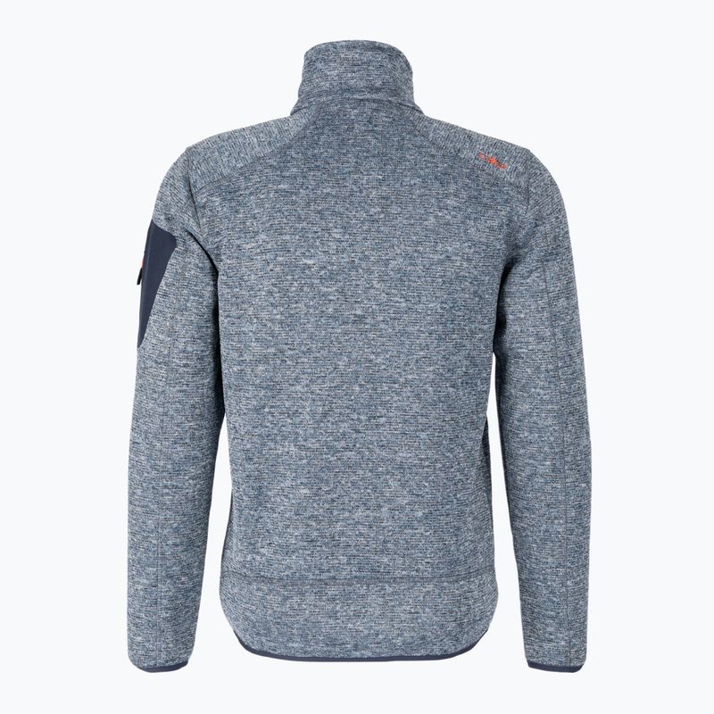 Herren Fleece-Sweatshirt CMP blau 3H6747N/5MM 2