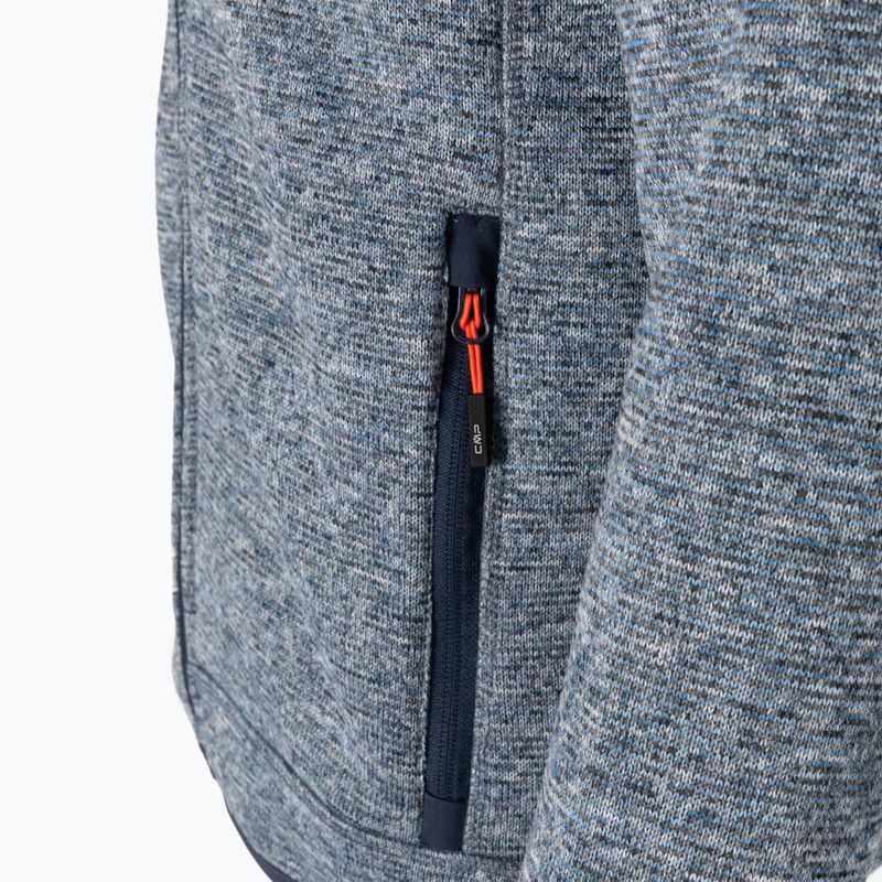 Herren Fleece-Sweatshirt CMP blau 3H6747N/5MM 3