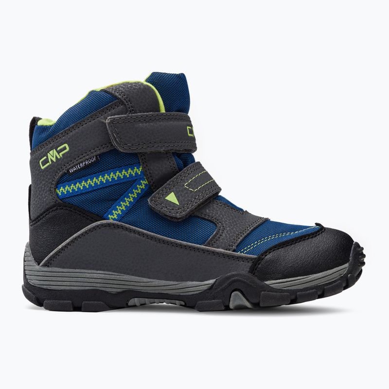 Trekkingschuhe Kinder CMP Pyry Snowboots blaugrau 38Q4514J 2