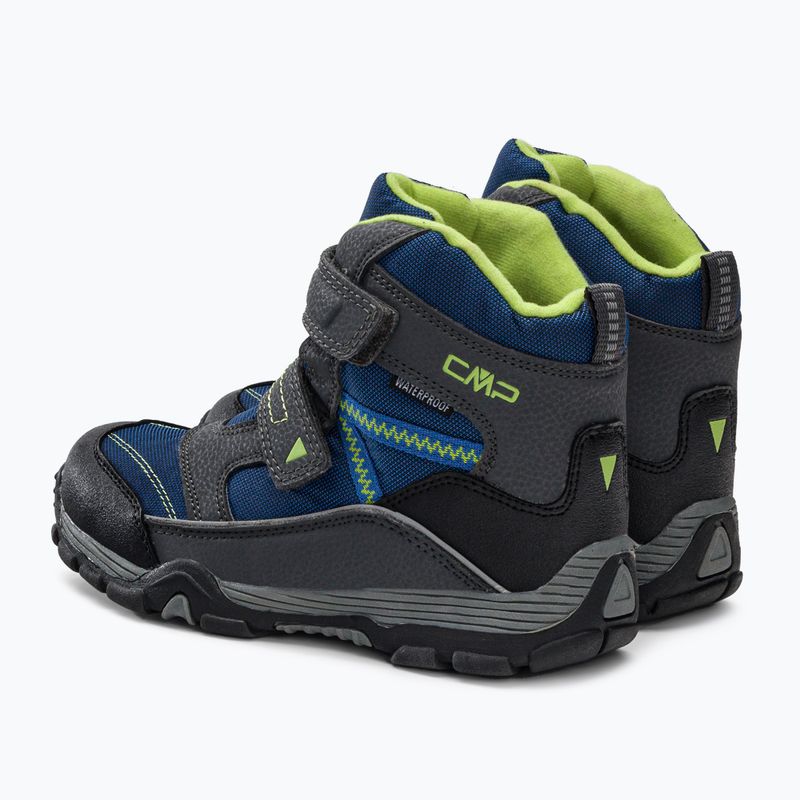Trekkingschuhe Kinder CMP Pyry Snowboots blaugrau 38Q4514J 3
