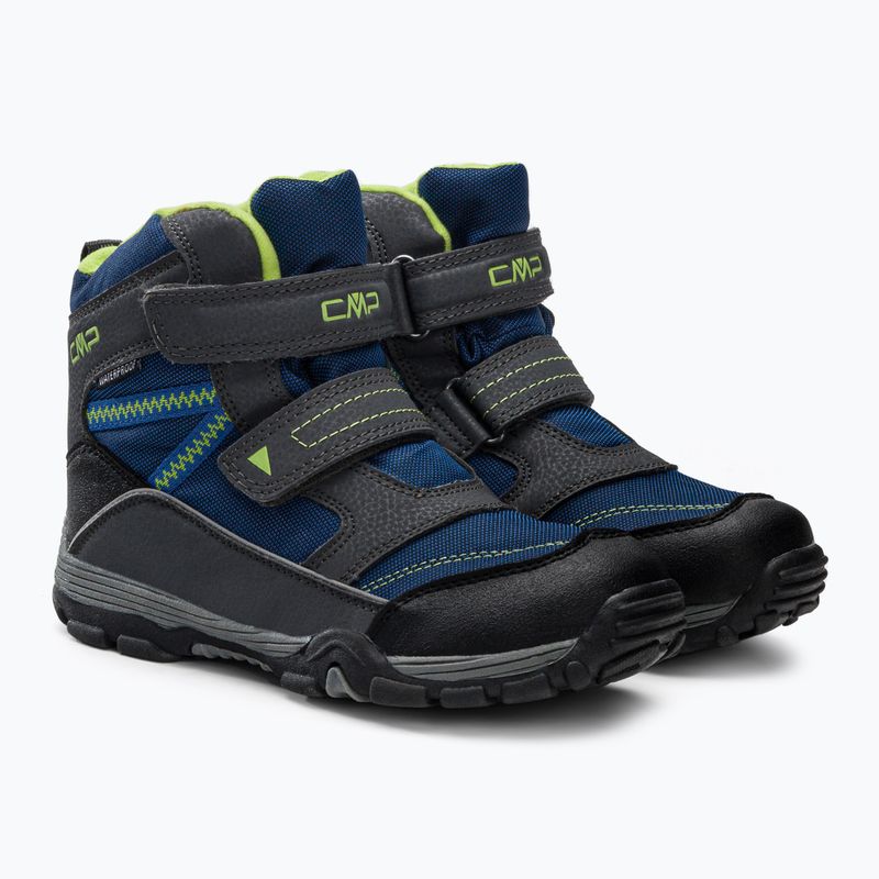 Trekkingschuhe Kinder CMP Pyry Snowboots blaugrau 38Q4514J 4