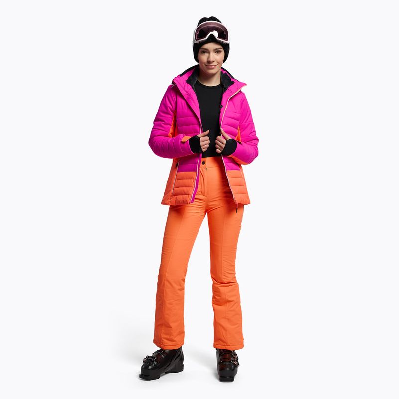 CMP Damen Skijacke rosa und orange 31W0226/H924 2