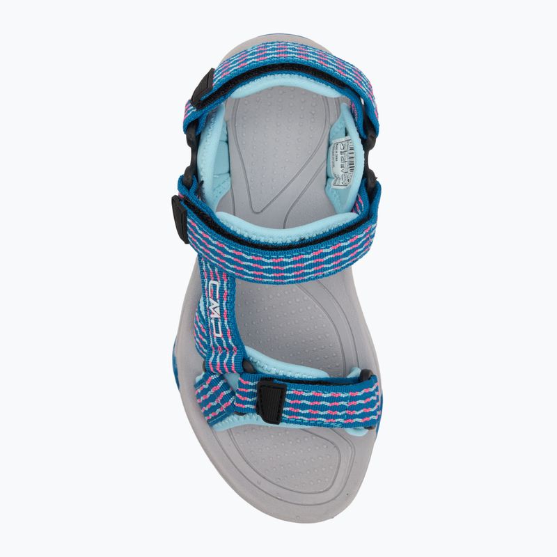 CMP Hamal deep lake/pink fluo Kindersandalen 5