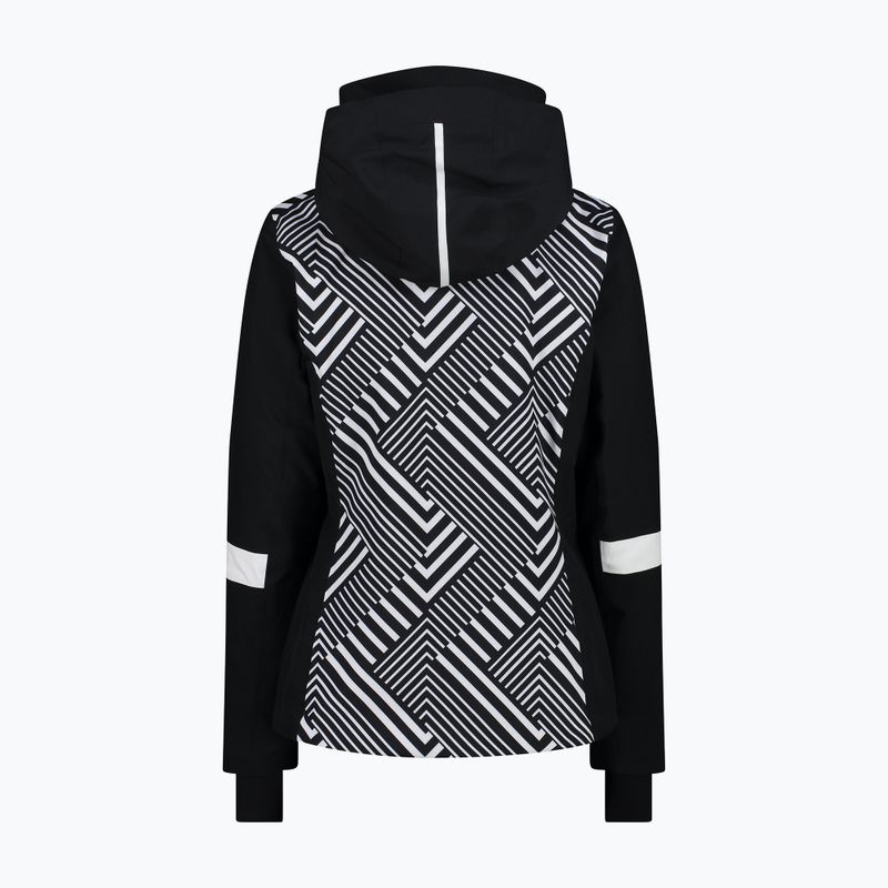 CMP Damen-Skijacke nero/bianco 7