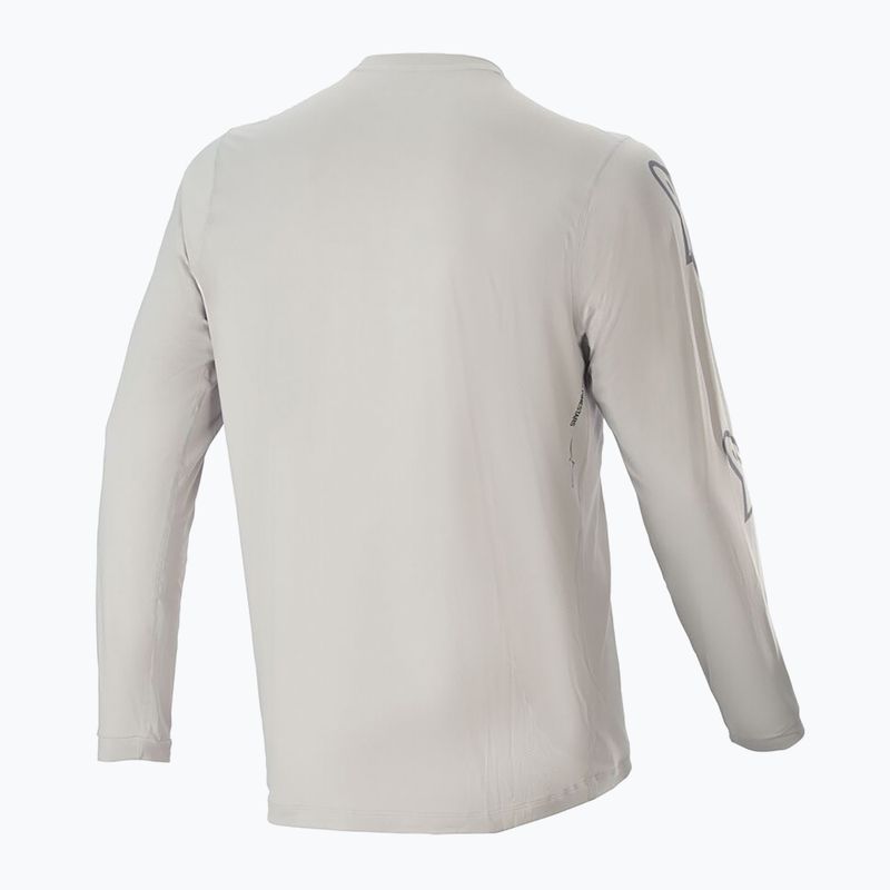 Herren Radfahren Longsleeve Alpinestars A-Dura Switch hellgrau 2