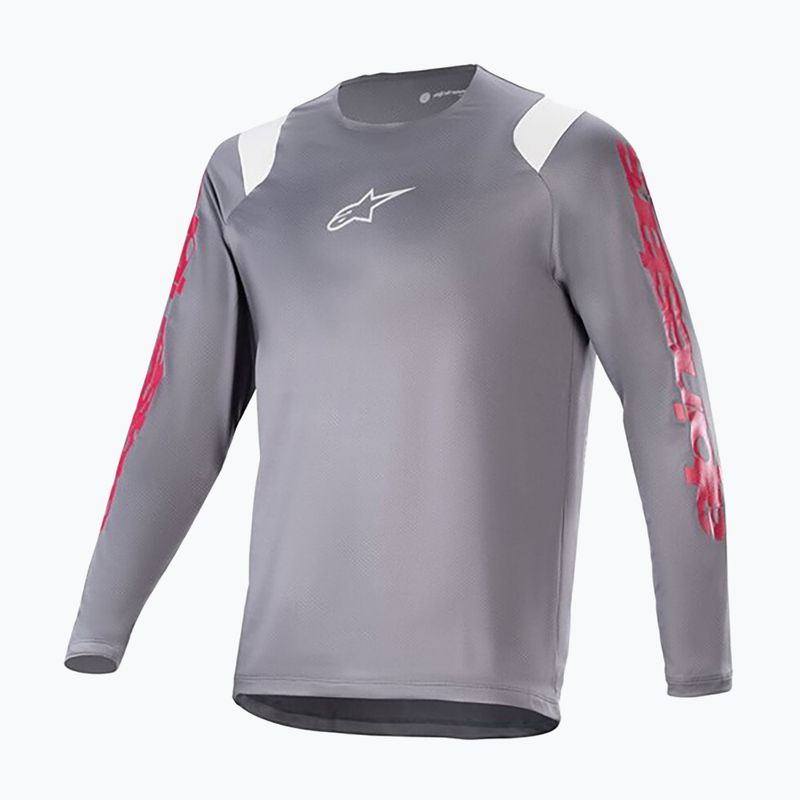 Herren Radfahren Longsleeve Alpinestars A-Supra Astar dunkelgrau