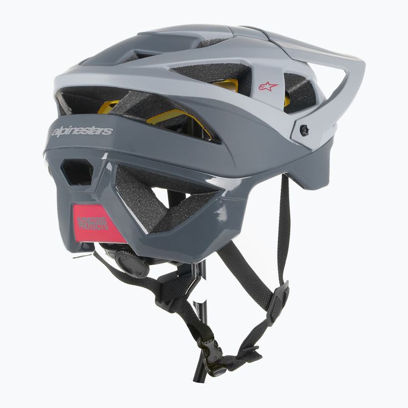 Fahrradhelm Alpinestars Vector Tech Zeal hellgrau/dunkelgrau/m&g 2
