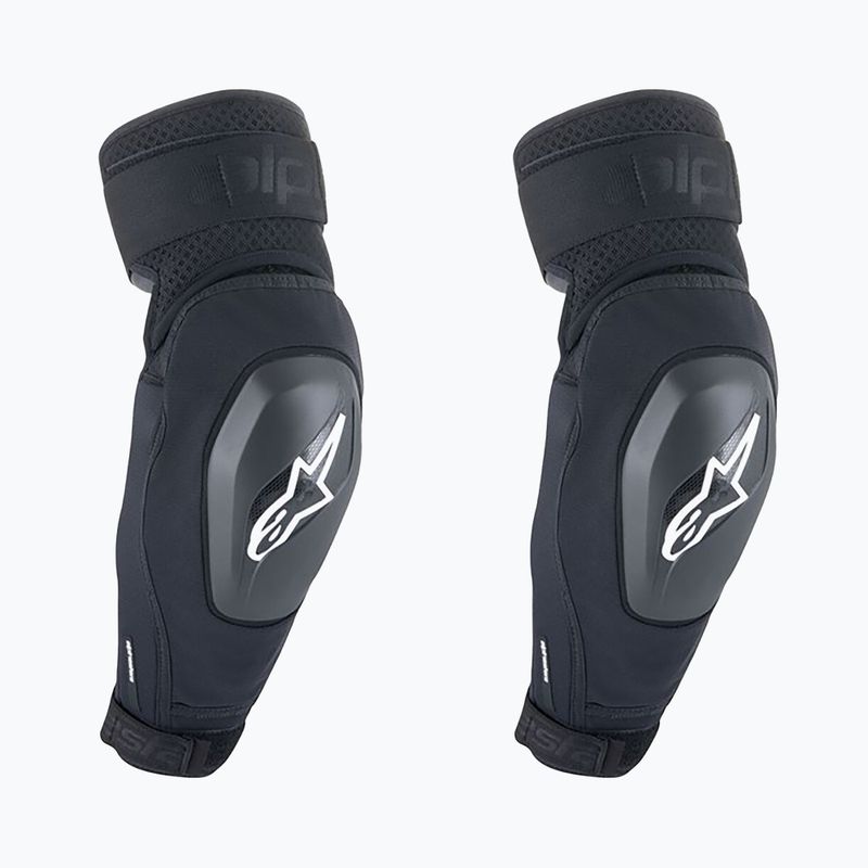 Alpinestars A-Impact Plasma Elite Shield Ellbogen schwarz/weiß Fahrrad Protektoren
