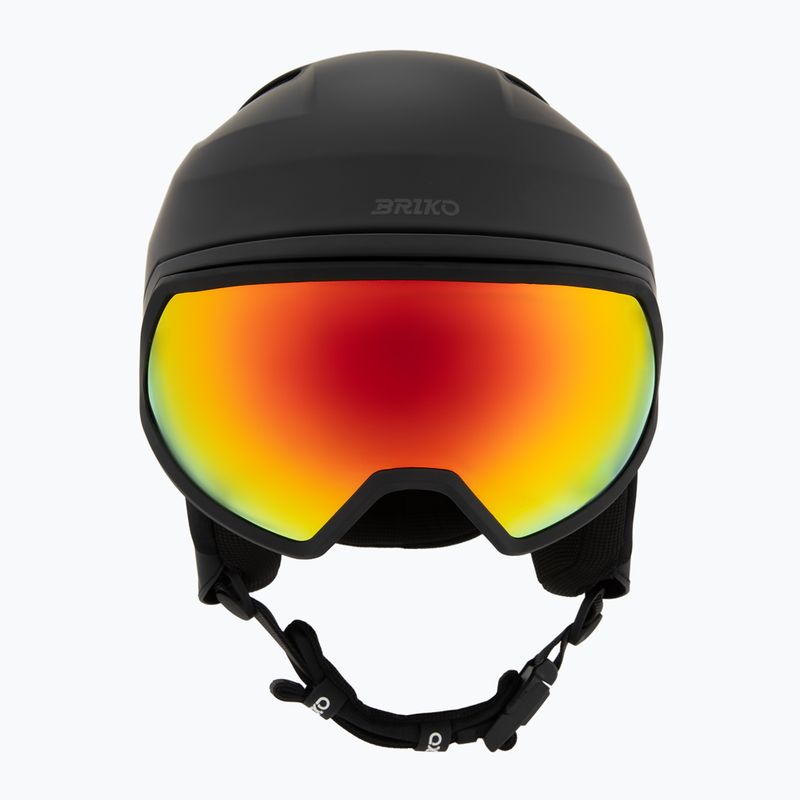 Skihelm Briko Stormrider matte black/gunmetal 2