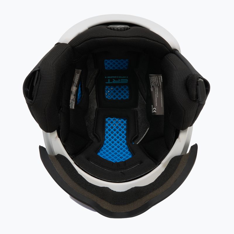 Skihelm Briko Stormrider matt white/black 5